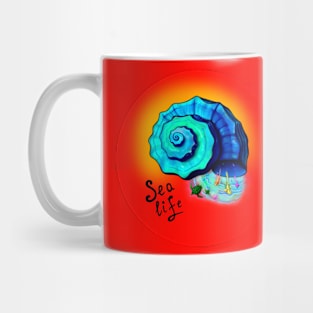 Fish Shell Art 11 Mug